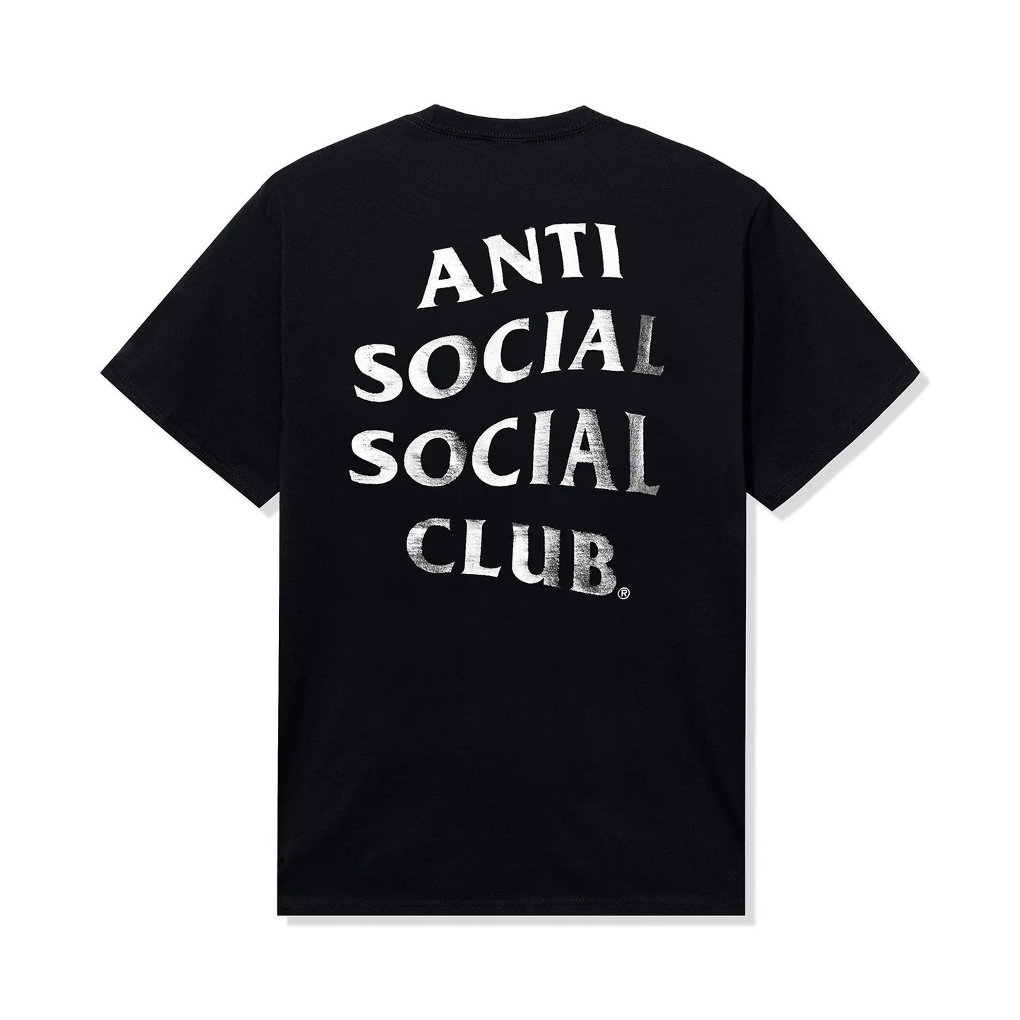 Anti Social Social Club T-shirt Black Silver