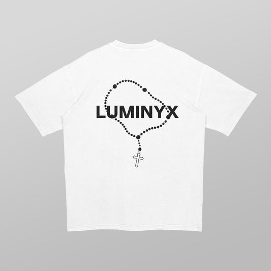 LUMINYX TEE WHITE "ROSARY"