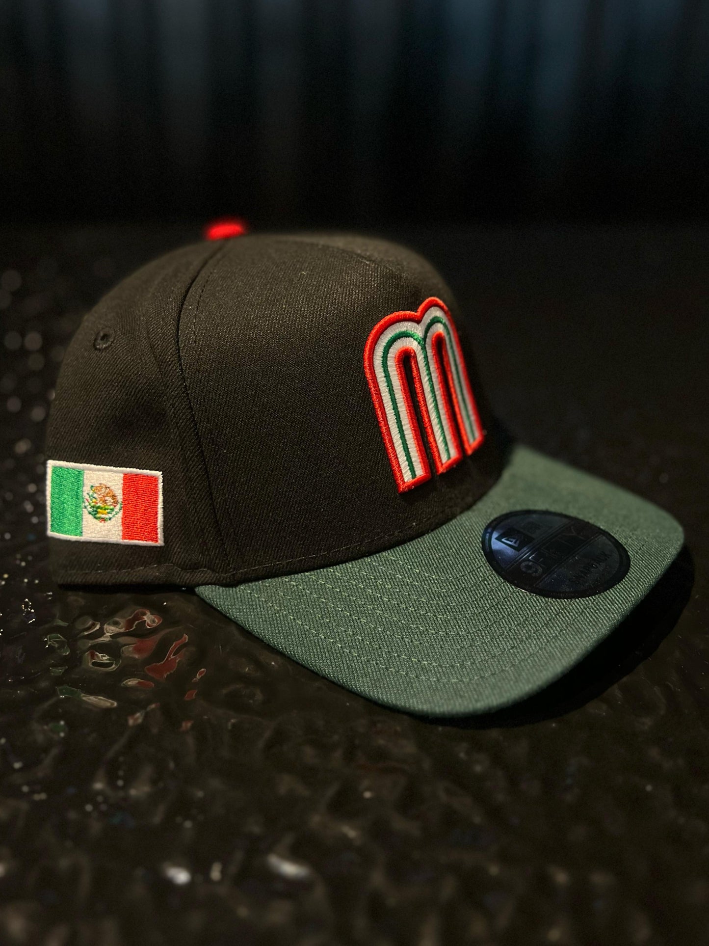 GORRA NEW ERA MEXICO LIGUE BLACK GREEN SNAPBACK