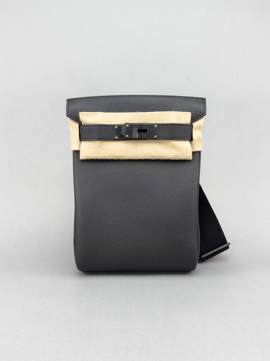 Hermes Hac A Dos PM Togo Black So Black