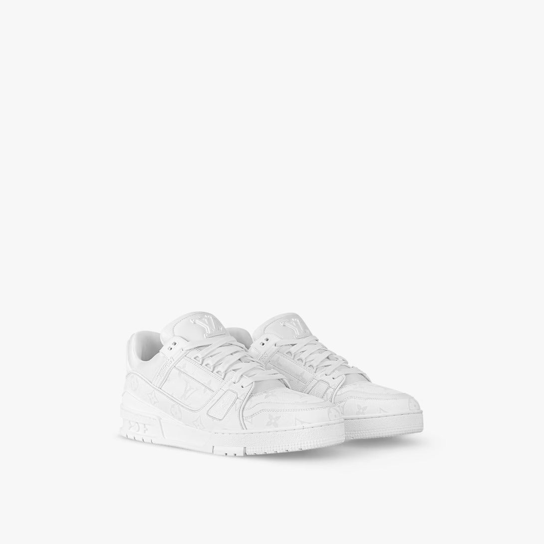 Louis Vuitton LV Trainer Monogram Full White