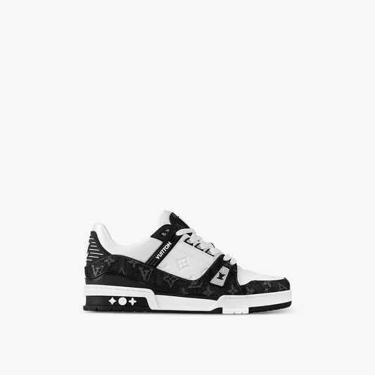 Louis Vuitton LV Trainer Denim Black White