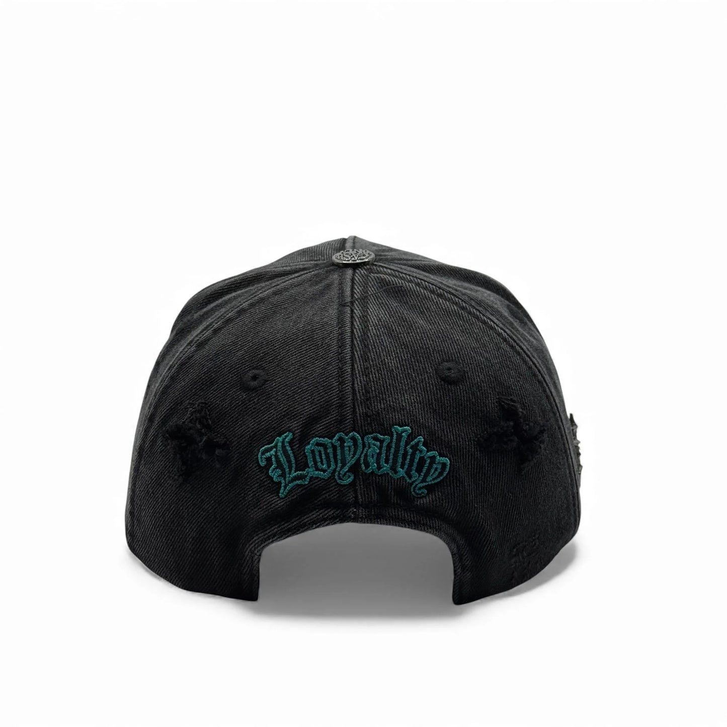 GORRA CASH ONLY X WASHED OUT LOYALTY BLACK DENIM