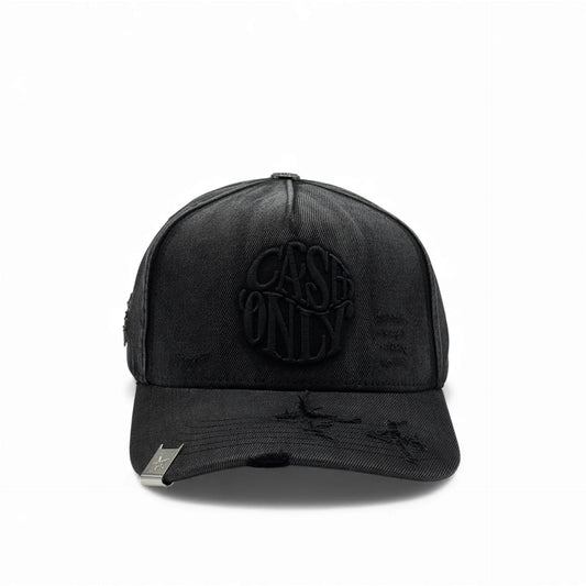 GORRA CASH ONLY X WASHED OUT LOYALTY BLACK DENIM