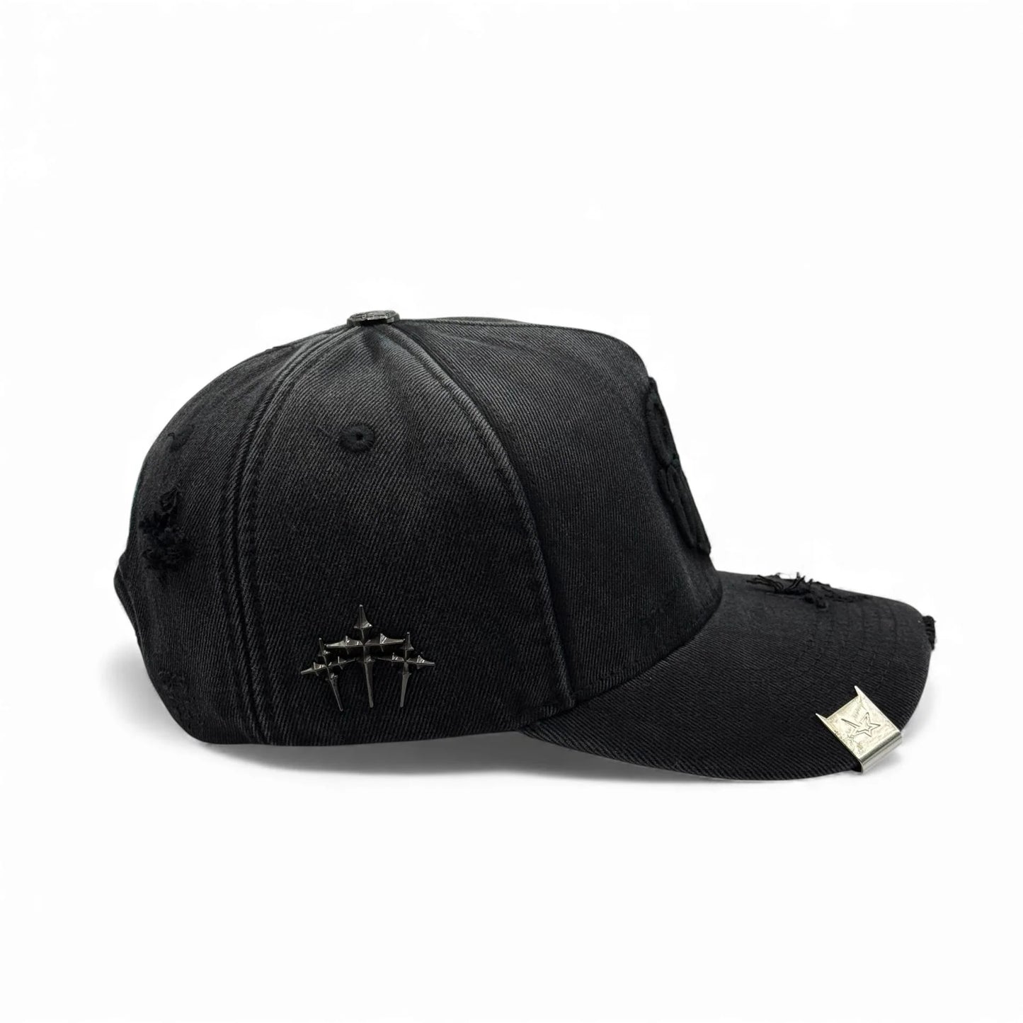 GORRA CASH ONLY X WASHED OUT LOYALTY BLACK DENIM