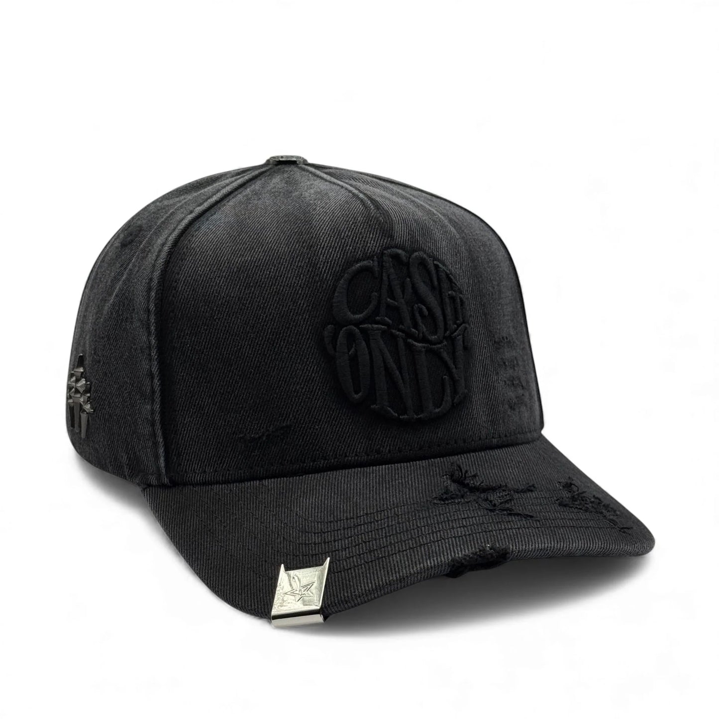 GORRA CASH ONLY X WASHED OUT LOYALTY BLACK DENIM