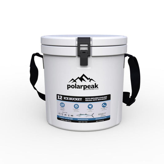 HIELERA "POLARPEAK" White 12L