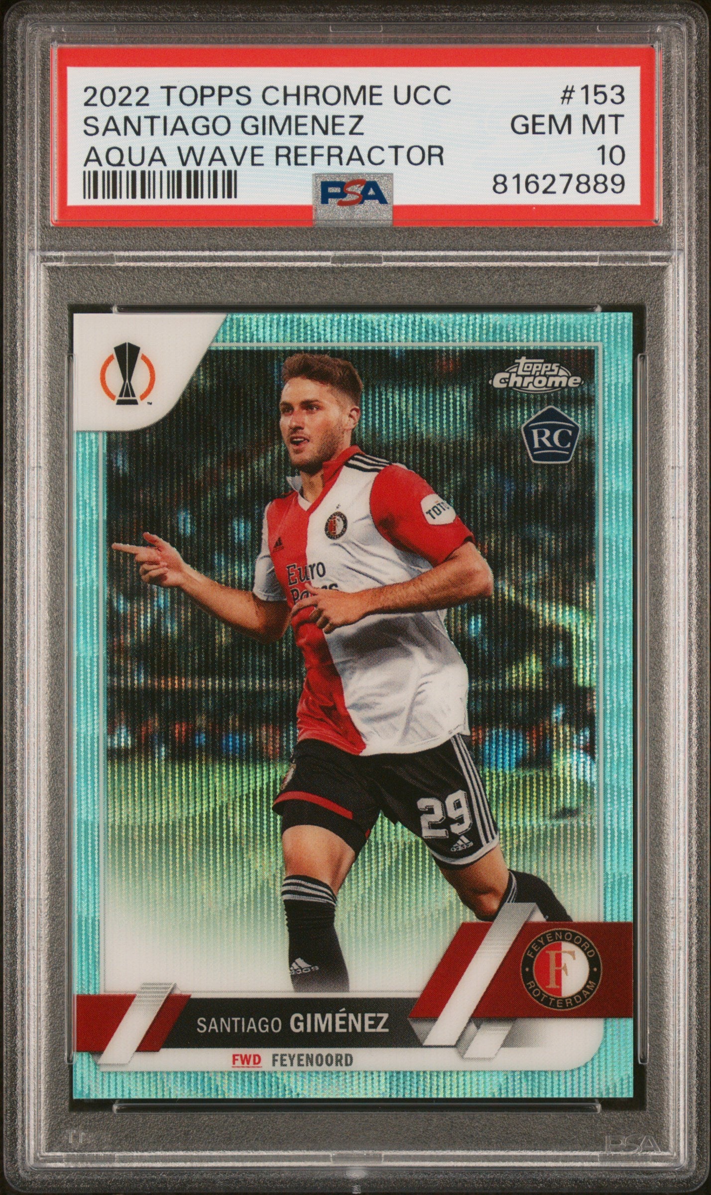 Santiago Giménez - PSA Graded Card