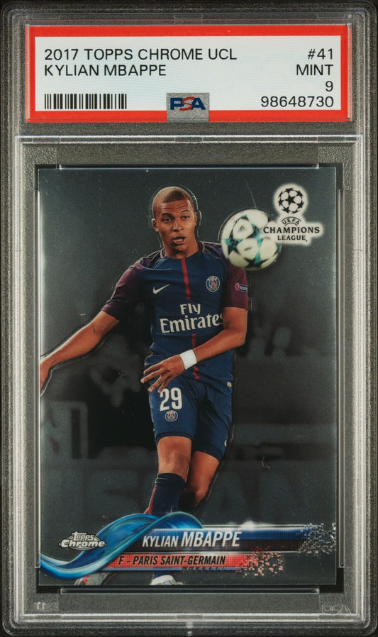 Kylian Mbappé - PSA Graded Card