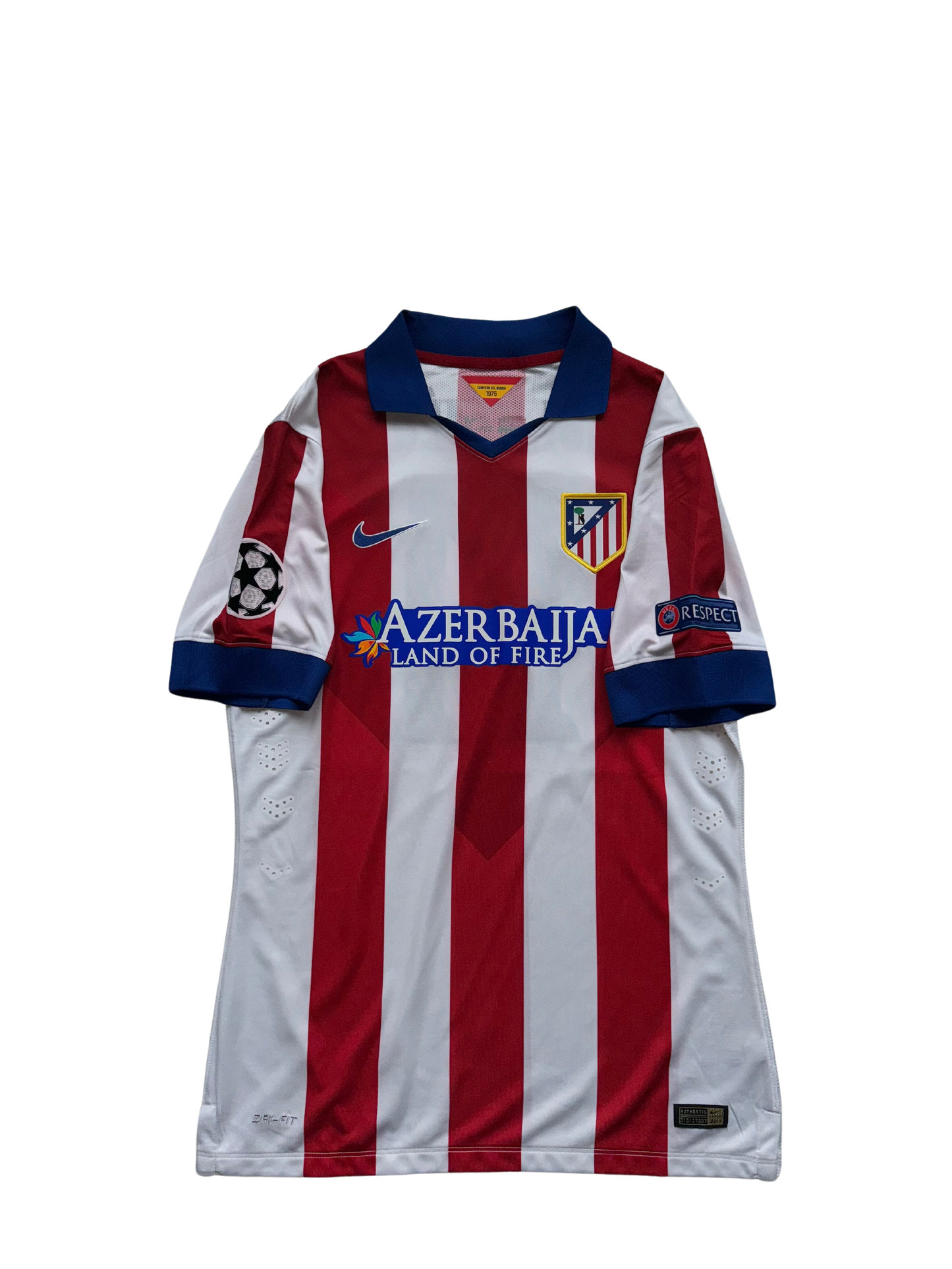 Jersey de Raúl Jiménez - Atlético de Madrid - Versión Utilería - UEFA Champions League 2014/2015**