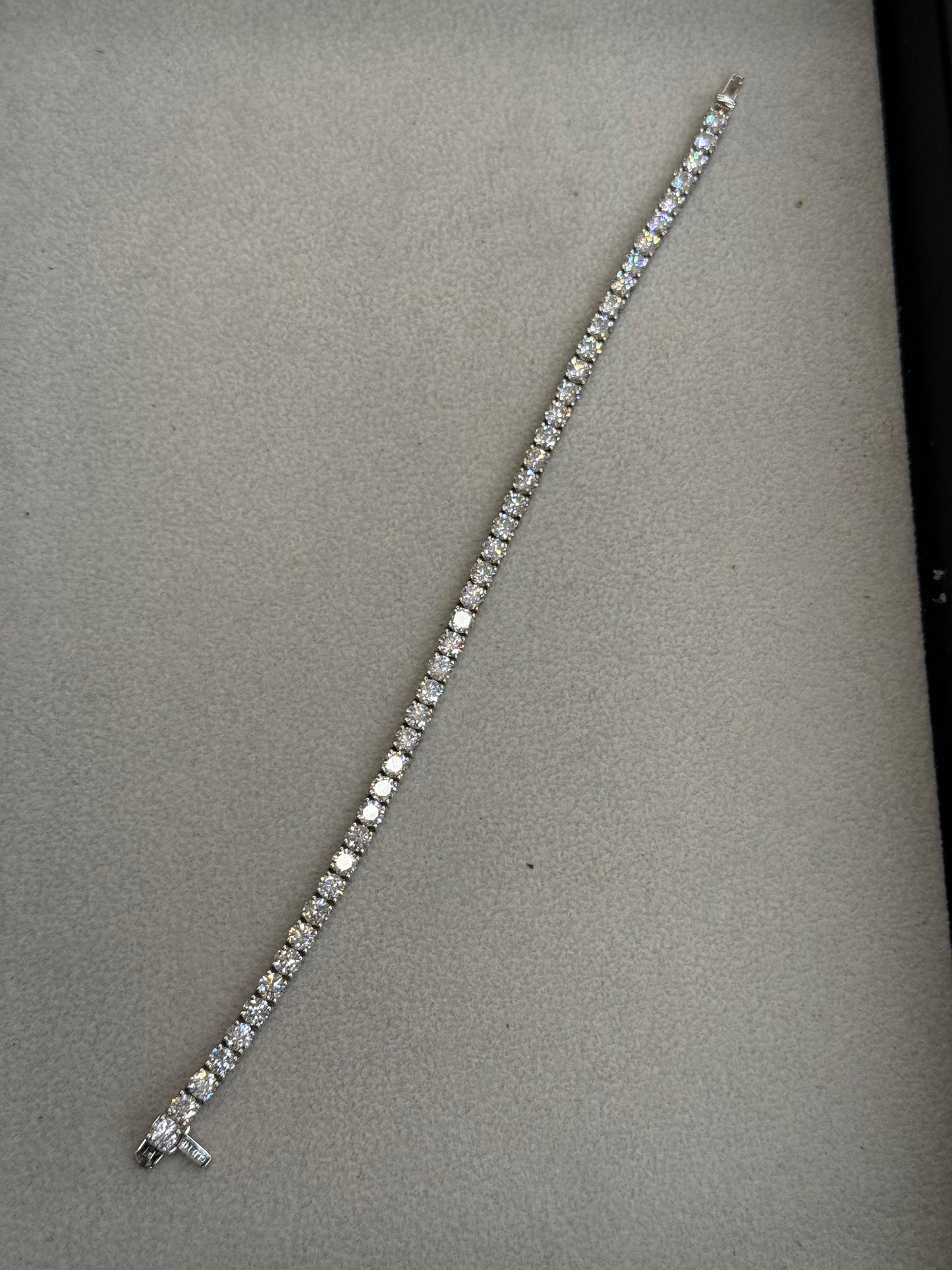 Pulsera de Diamantes Oro 14k