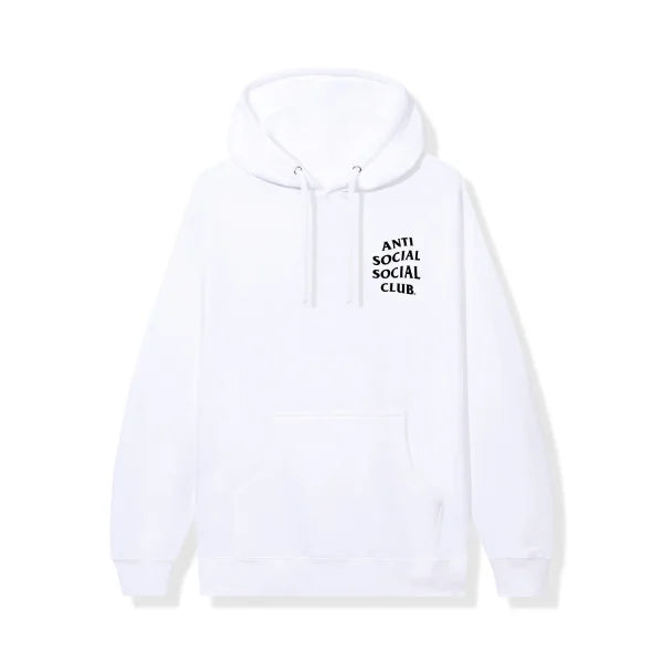 Anti Social Social Club Logo Hoodie White