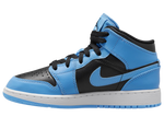 Air Jordan 1 Mid University Blue Black