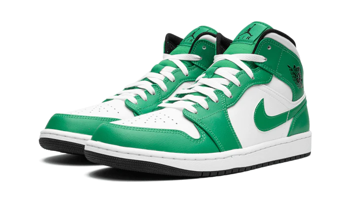 Air Jordan 1 Mid Lucky Green