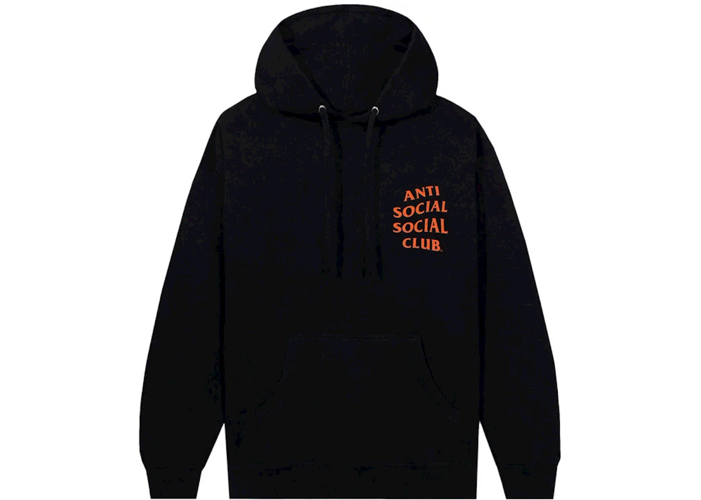 Anti Social Social Club Logo Hoodie Black