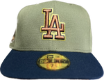 59FIFTY LA DODGERS  FITTED CAP OLIVE GREEN 40 ANNIVERSARY