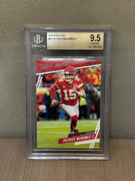 2020 PRESTIGE #62 PATRICK MAHOMES II 9.5 GEM MINT