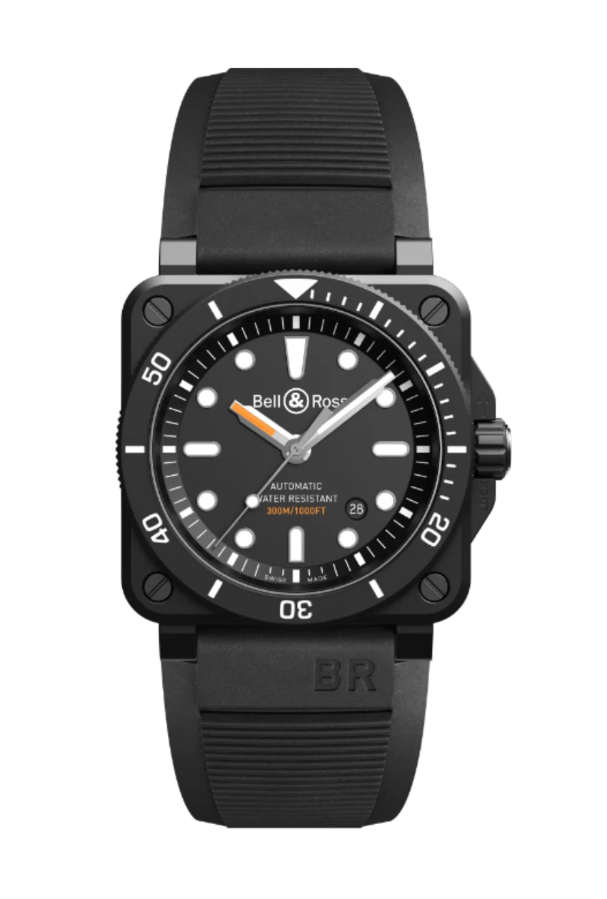 Bell & Rose BR 03-92 Diver Black Matte