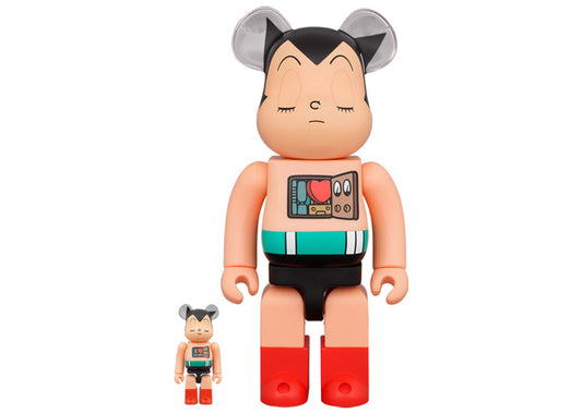 Bearbrick Astro Boy Sleeping Ver. 100% & 400% Set