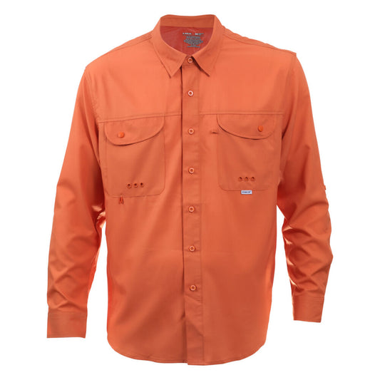 Camisa Maja Outdoor Signature Naranja - Manga Larga