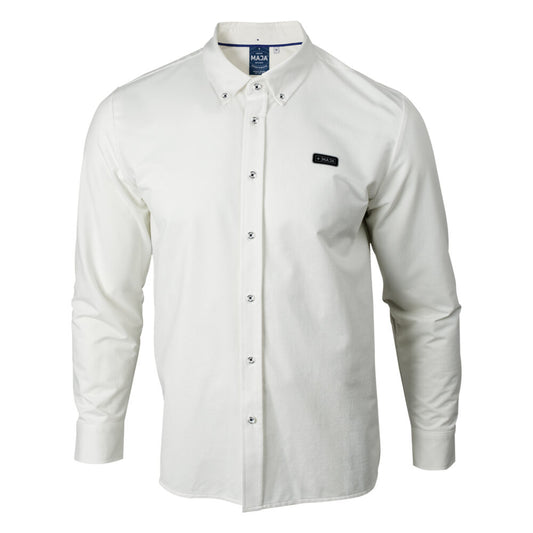 Camisa Maja Oxford Blanco - Manga Larga