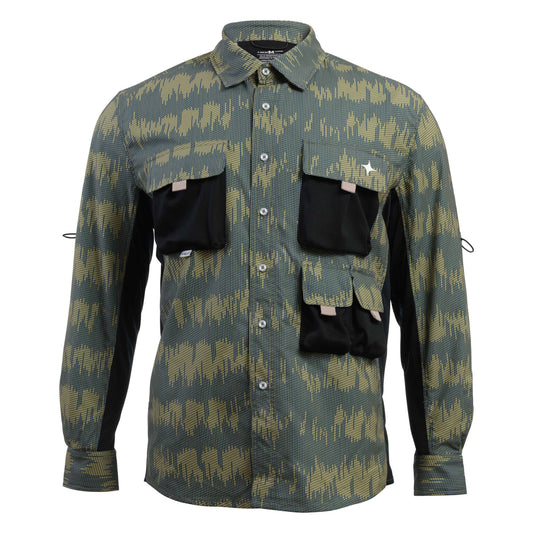 Camisa Maja Outdoor Explora Verde - Manga Larga