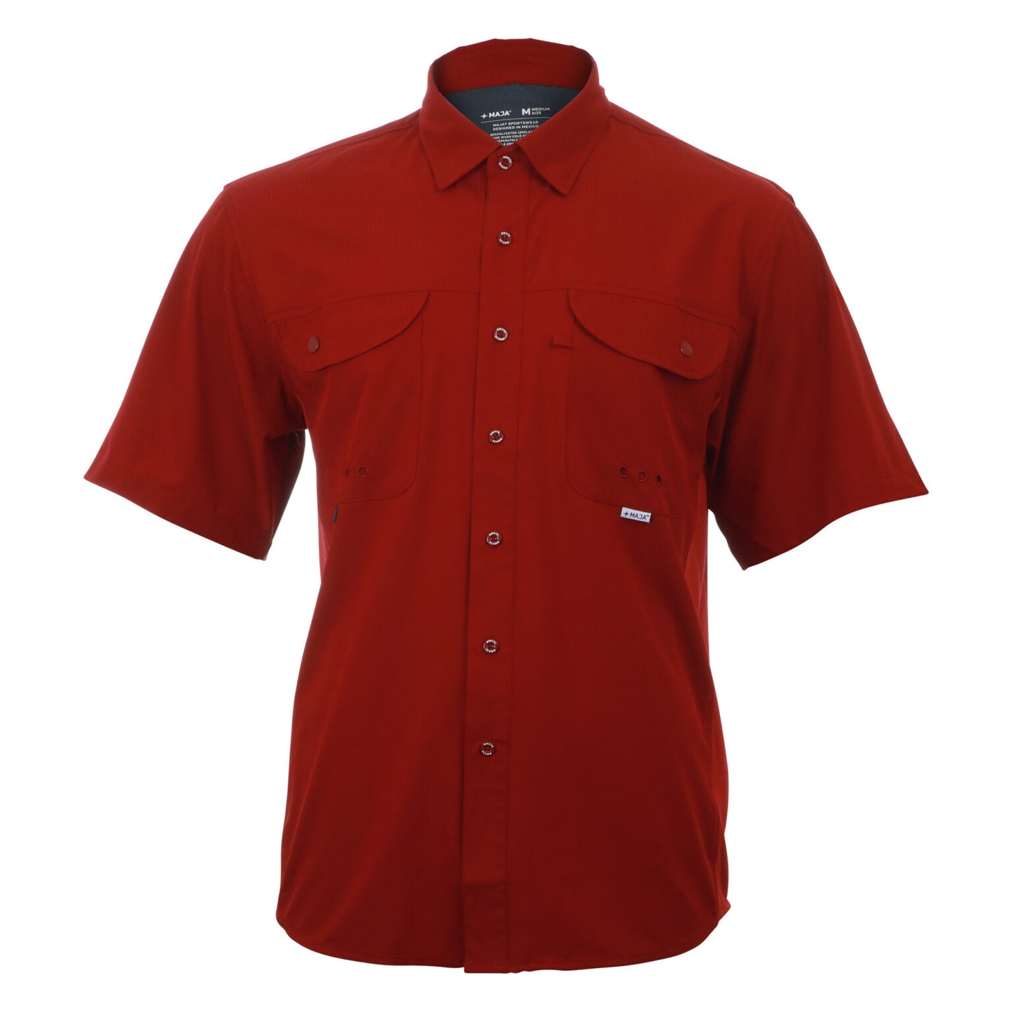 Camisa Maja Outdoor Signature Roja - Manga Corta