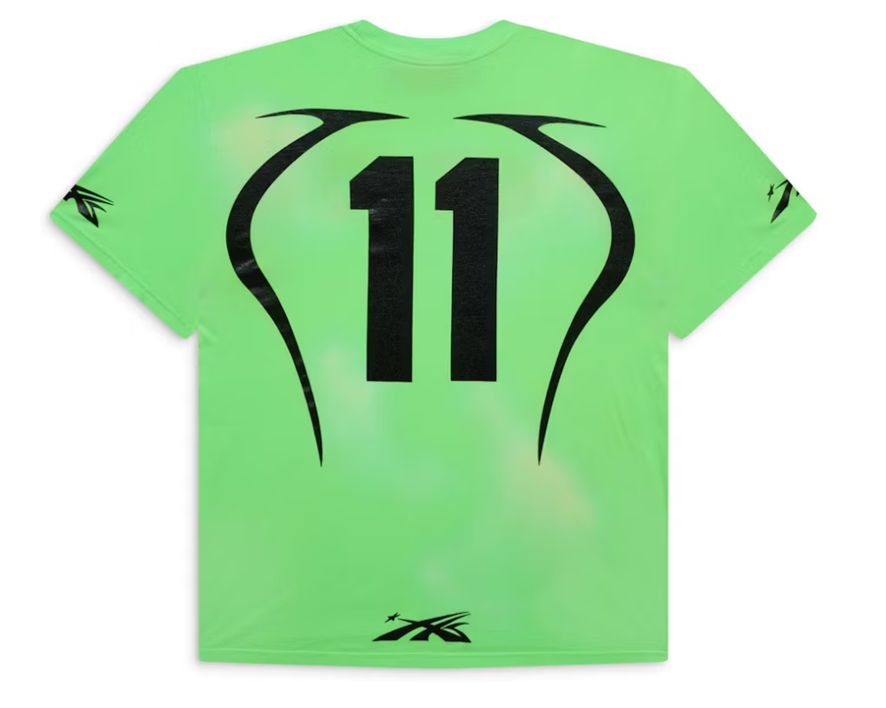 HELLSTAR "11" T-Shirt Warm Up Neon Green