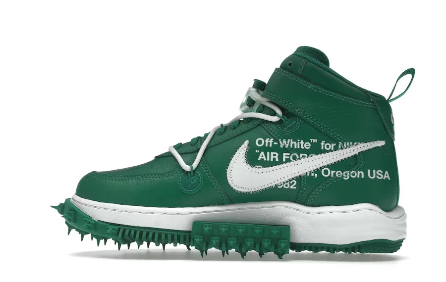 Air Force 1 Mid Off White Pine Green DROP SHOP
