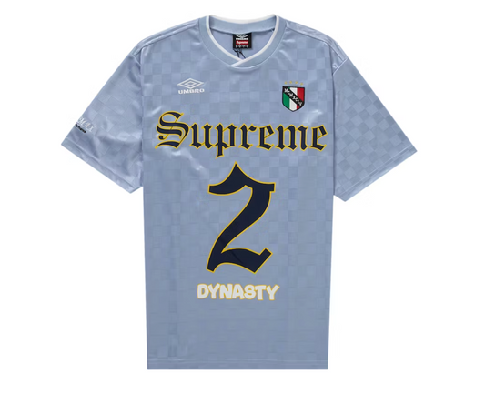 Supreme Umbro Soccer Jersey Light Blue