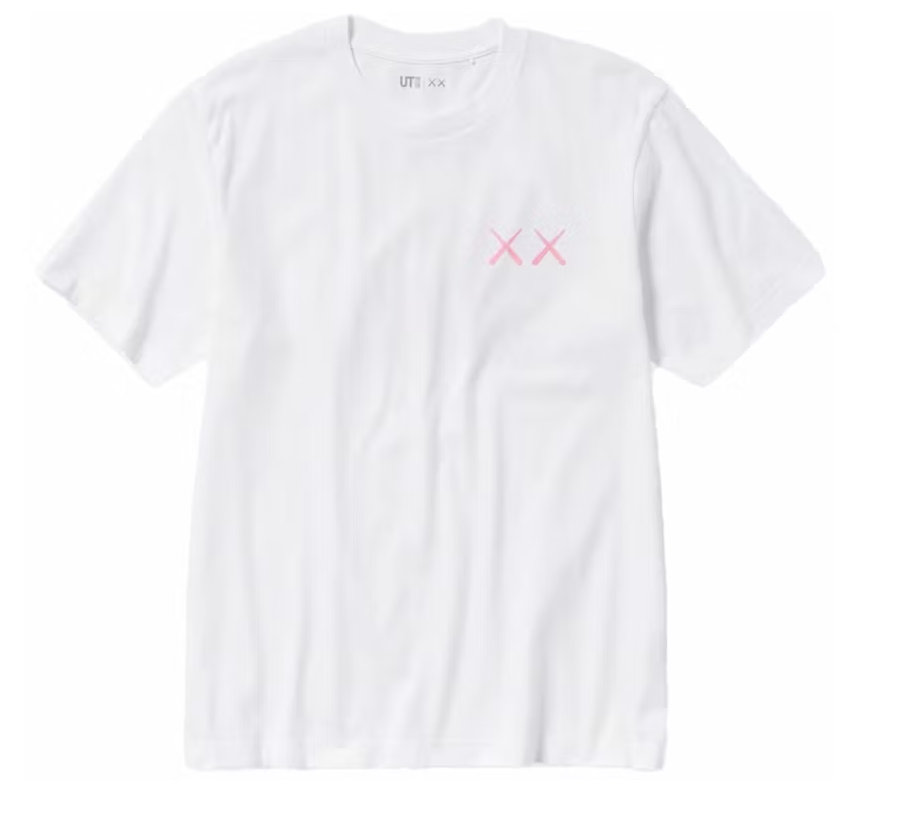 KAWS x Uniqlo UT Short Sleeve Graphic T-shirt (Asian Sizing) White