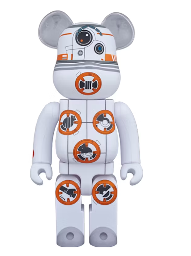 Bearbrick BB-8 ANA Jet 400% White