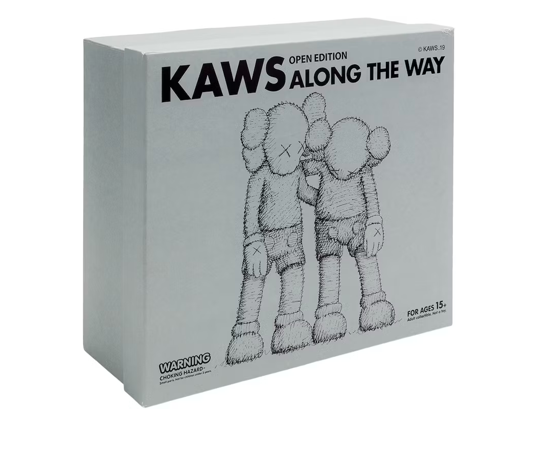 KAWS Along The Way Vinyl Figure Grey