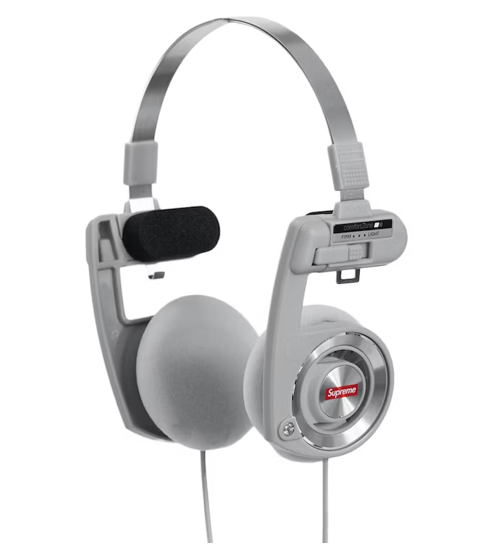 Supreme Koss PortaPro Headphones Silver