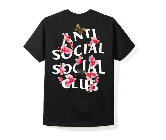 Anti Social Social Club Kkotch Tee Black