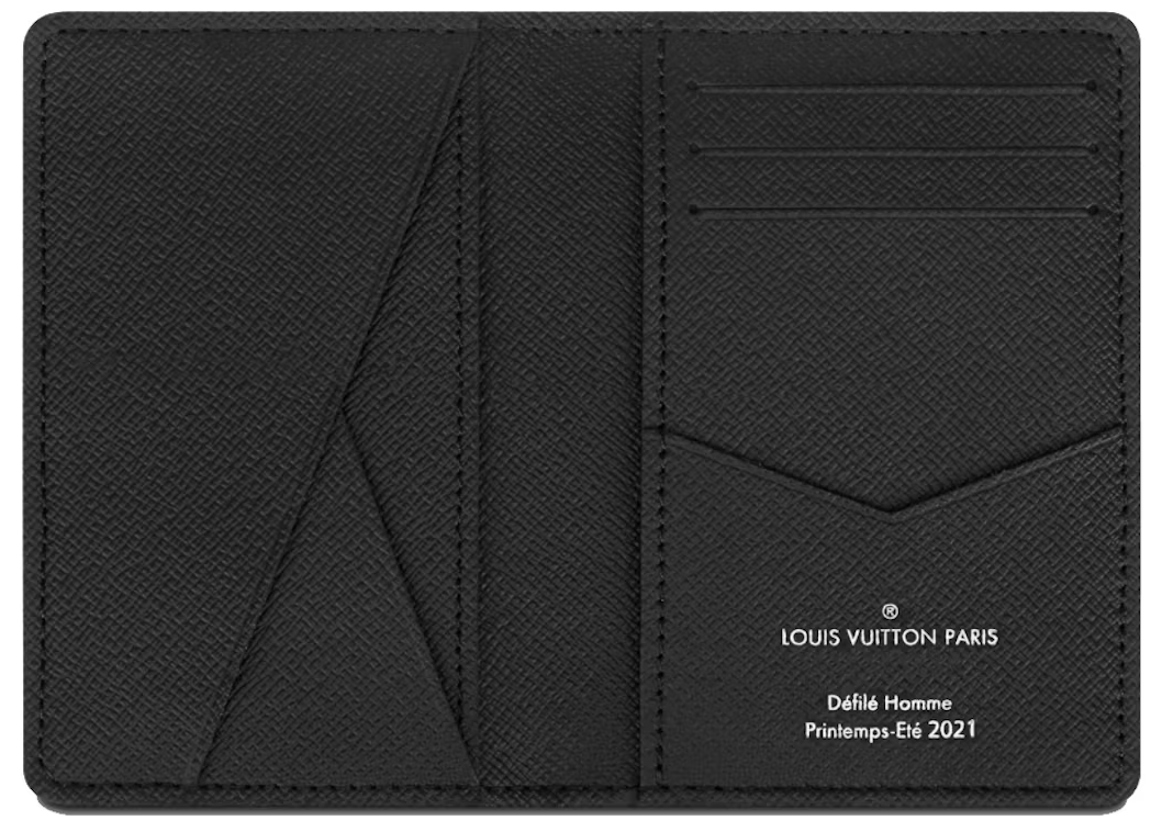 Louis Vuitton Pocket Organizer Black/White