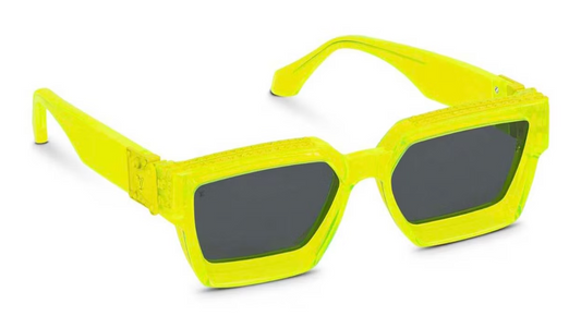 Louis Vuitton 1.1 Millionaire Sunglasses Neon Yellow