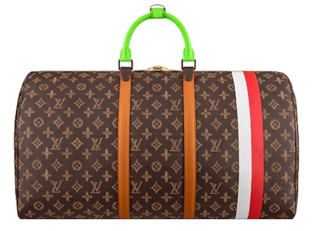 LV Keepall 55 Trunk L'OEil Monogram Brown