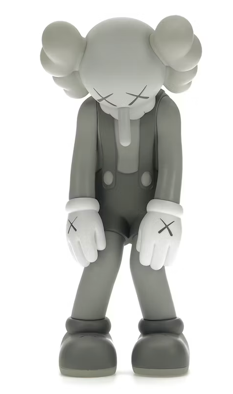 KAWS Small Lie Companion Vinyl Figure Grey