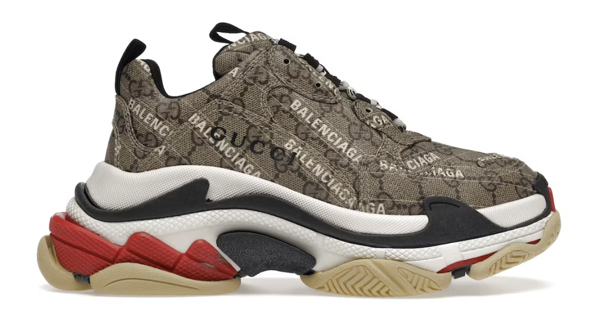 Gucci x Balenciaga The Hacker Project Triple S Beige