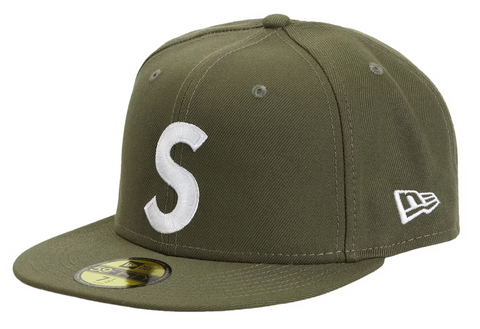 Supreme Jesus Piece S Logo New Era 59Fifty Hat Olive