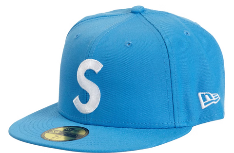Supreme Jesus Piece S Logo New Era 59Fifty Hat Blue