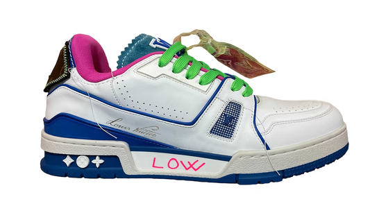 Louis Vuitton Trainer Neon Blue 1/20