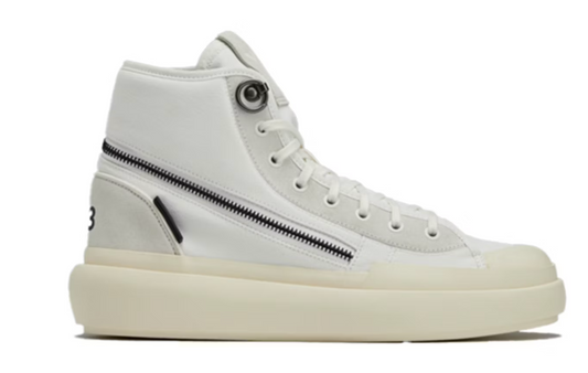 Y-3 Ajatu Court High Core White Orbit Grey Cream White