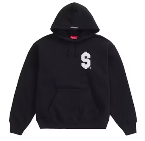 Hoodie SUPREME $ BLACK Hooded Sweatshirt