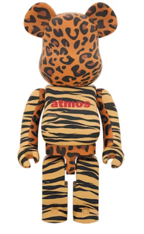 Bearbrick x Atmos Animal Print 1000%