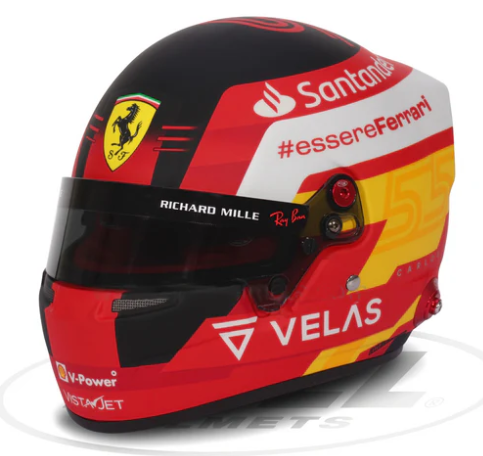 Ferrari Richard Mille Helmet 1/2 - 2022 - Bell