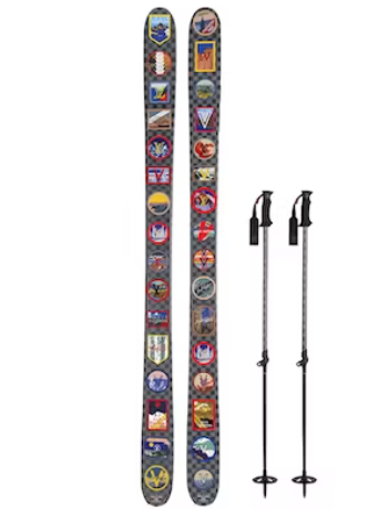 Louis Vuitton Alpes Skis