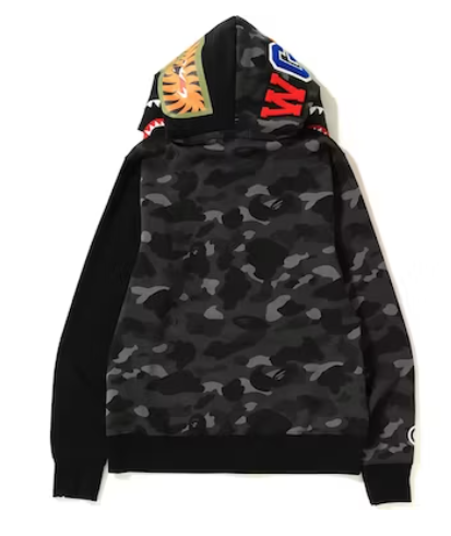 Bape camo tiger hoodie sale