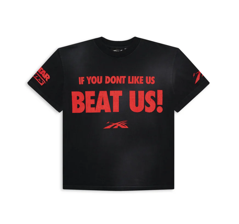 HELLSTAR IF YOU DONT LIKE US BEAT US! BLACK/RED